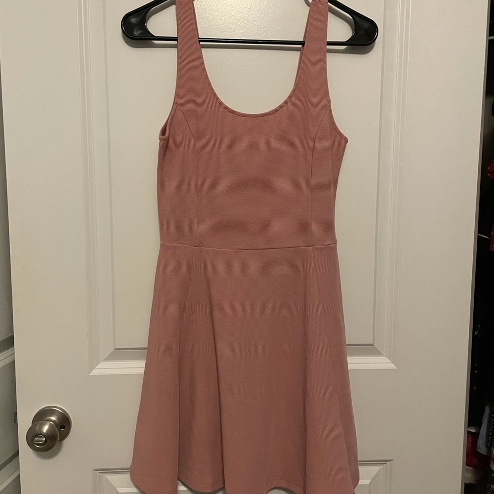 Pink short dress from the brand Divided at H&M.